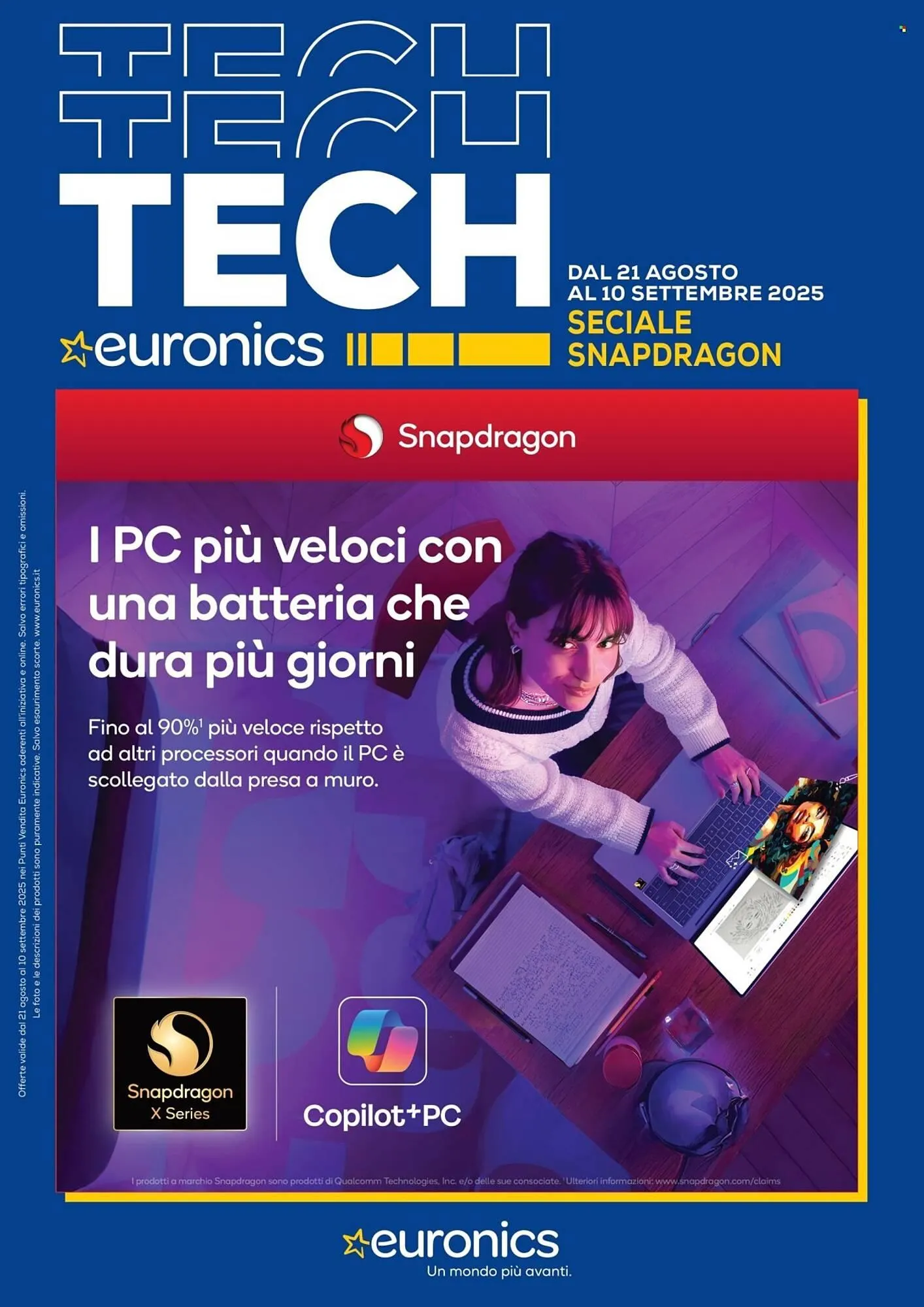 Volantino Euronics da 21 agosto a 10 settembre di 2025 - Pagina del volantino 1