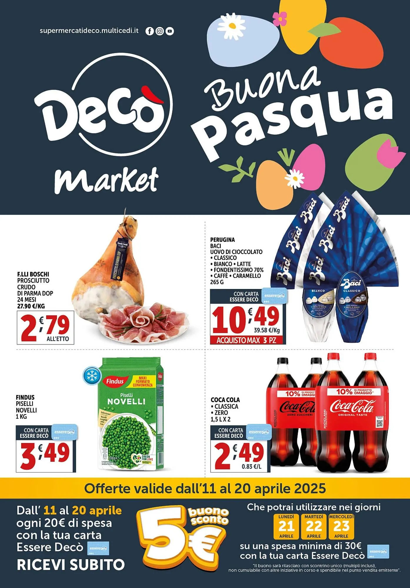 Volantino Deco Market da 11 aprile a 20 aprile di 2025 - Pagina del volantino 1