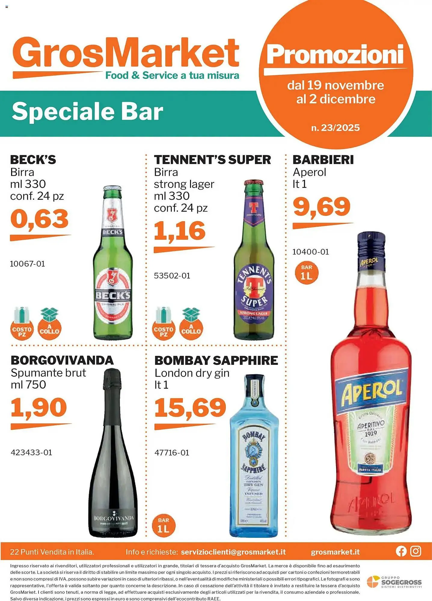 Volantino GrosMarket da 19 novembre a 2 dicembre di 2025 - Pagina del volantino 50