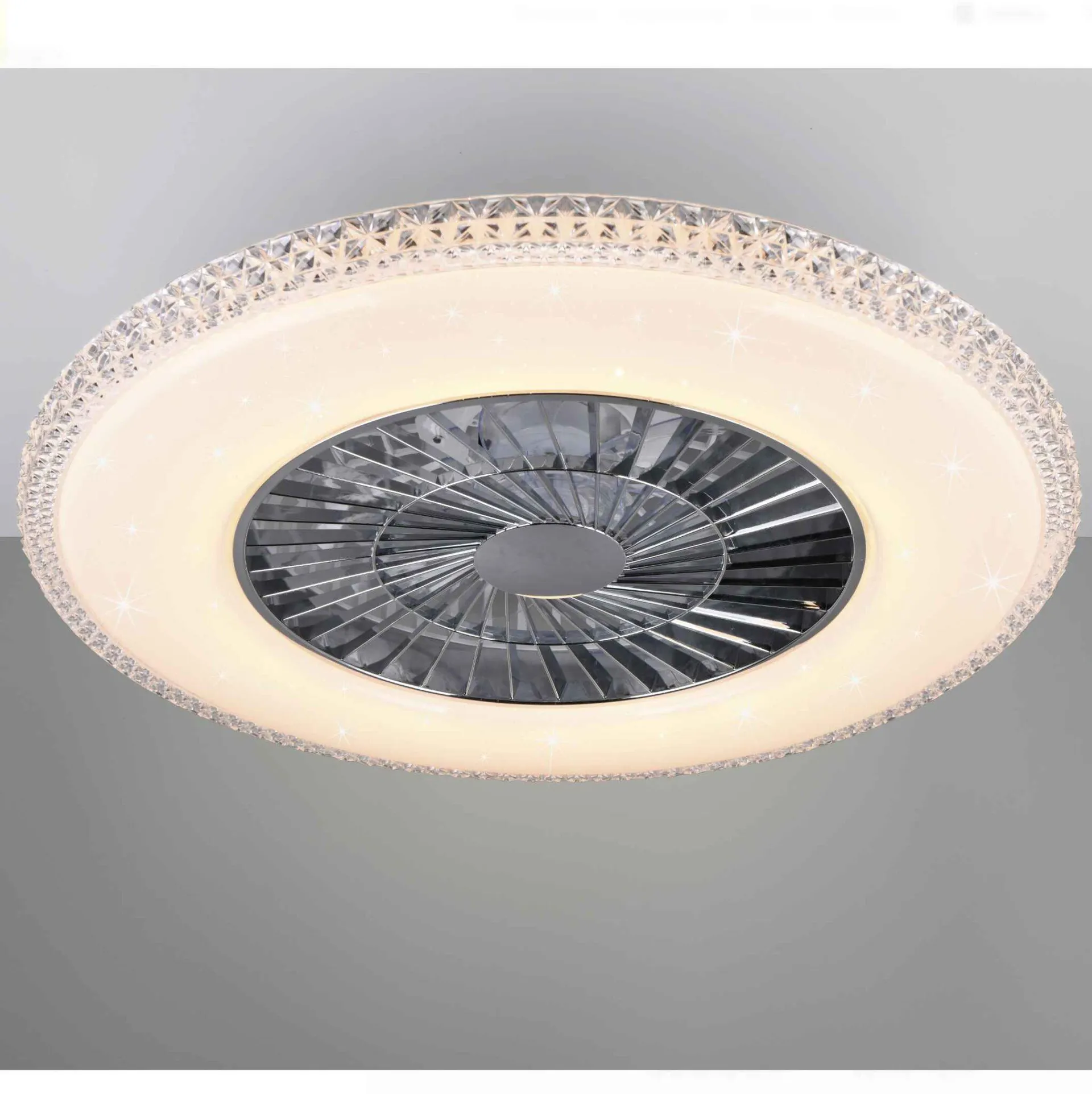 Plafoniera ventilatore Harstad 18×60 cm