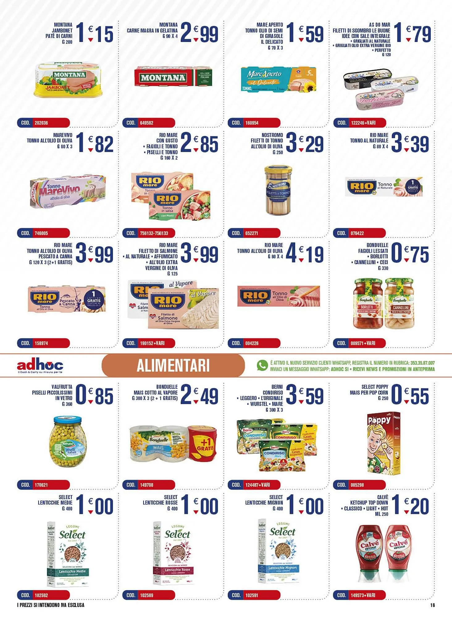 Volantino Adhoc da 2 aprile a 14 aprile di 2024 - Pagina del volantino 18