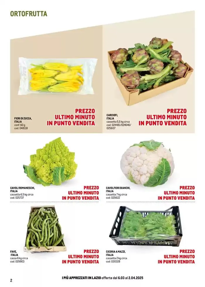 Sapori d'Italia -Lazio da 6 marzo a 2 aprile di 2025 - Pagina del volantino 2