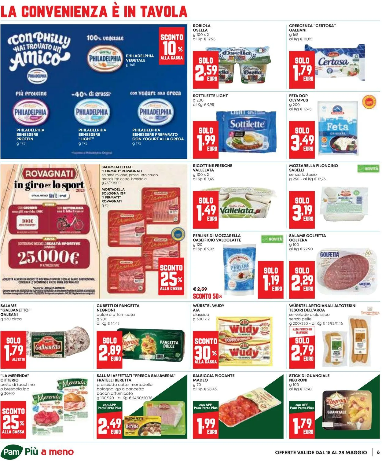 Pam Panorama Volantino attuale da 14 agosto a 28 agosto di 2025 - Pagina del volantino 6