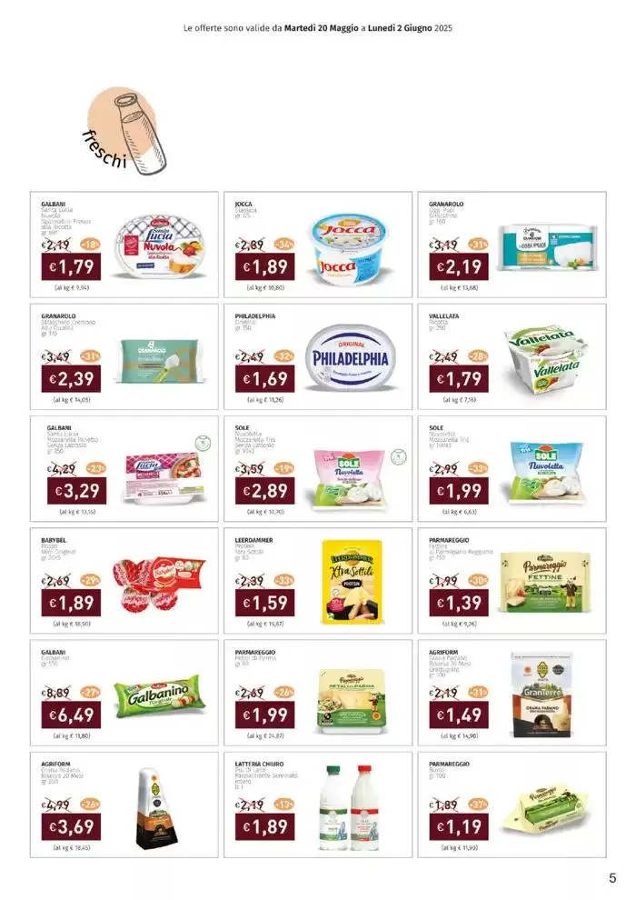 C'e un posto che sa di buono, uno spazio che profuma di bellezza da 20 maggio a 2 giugno di 2025 - Pagina del volantino 5