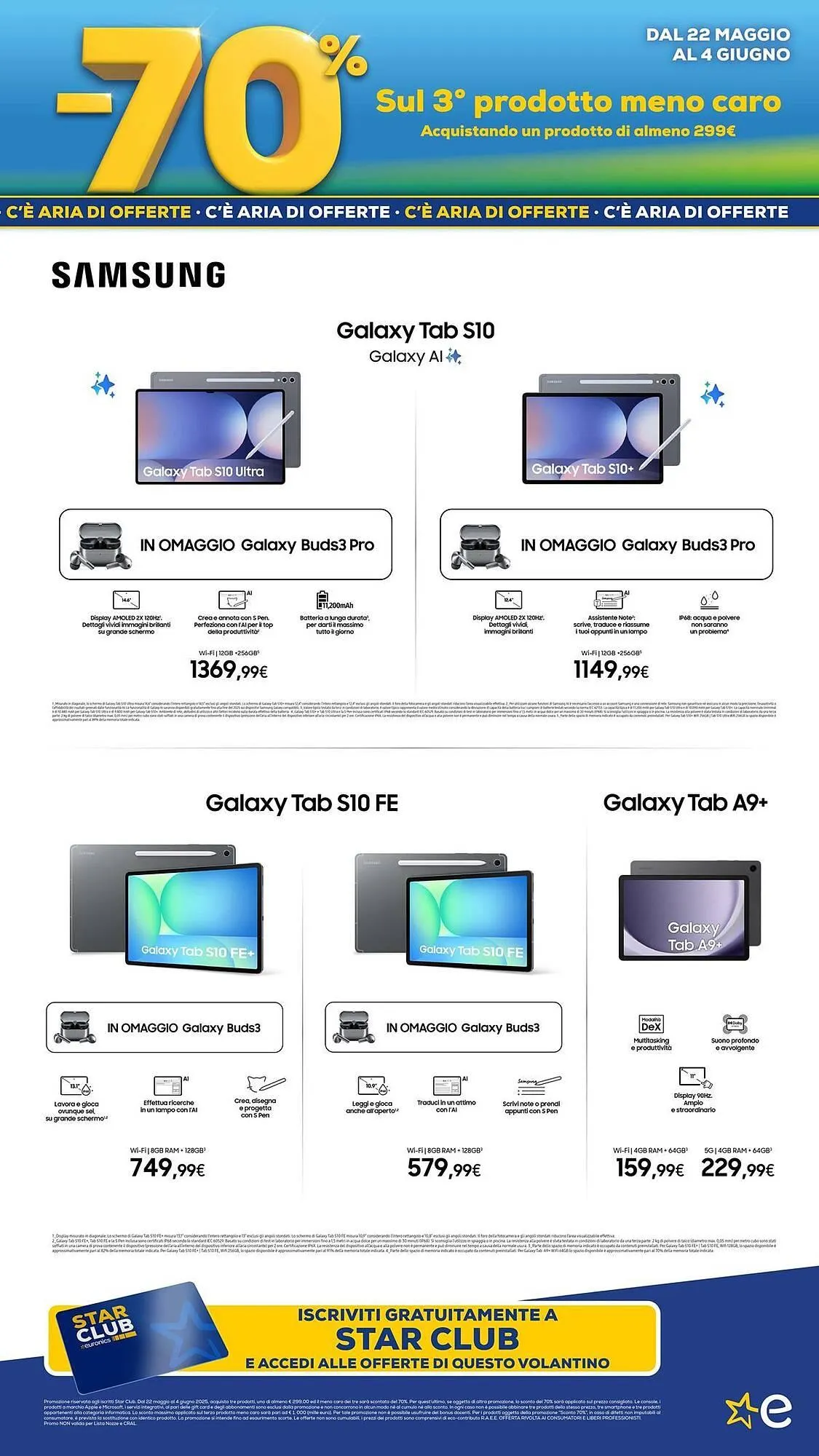 Volantino Euronics da 23 maggio a 4 giugno di 2025 - Pagina del volantino 17