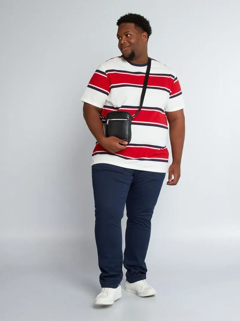 Pantaloni chino slim L34 - blu