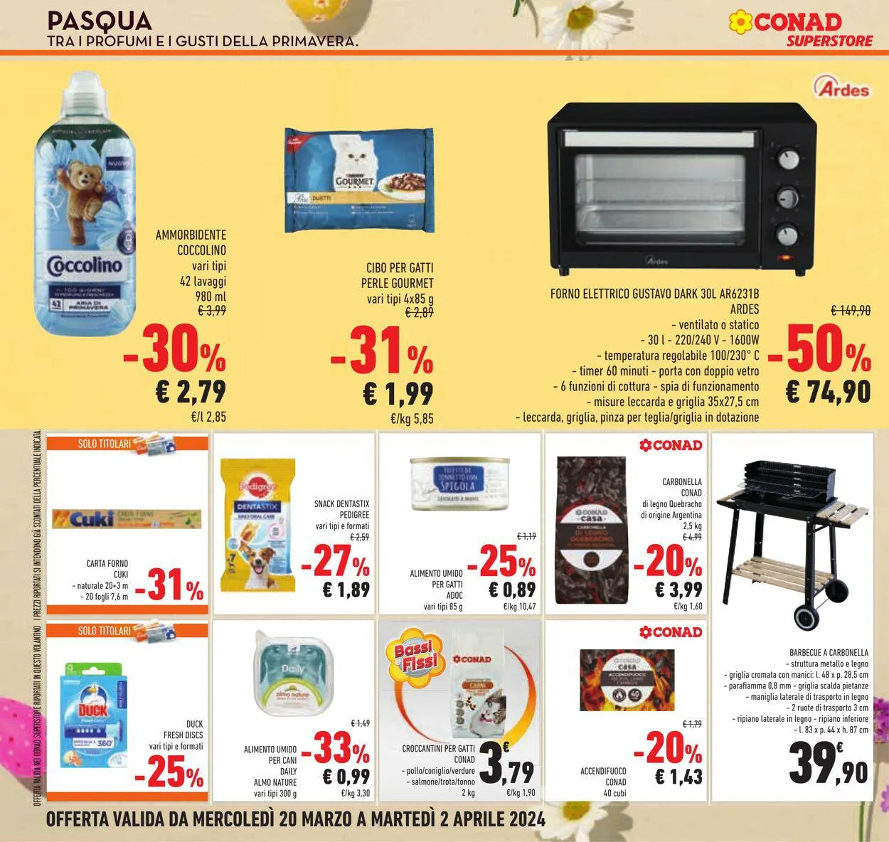 Conad - Superstore - Milano Volantino attuale da 20 marzo a 2 aprile di 2024 - Pagina del volantino 32