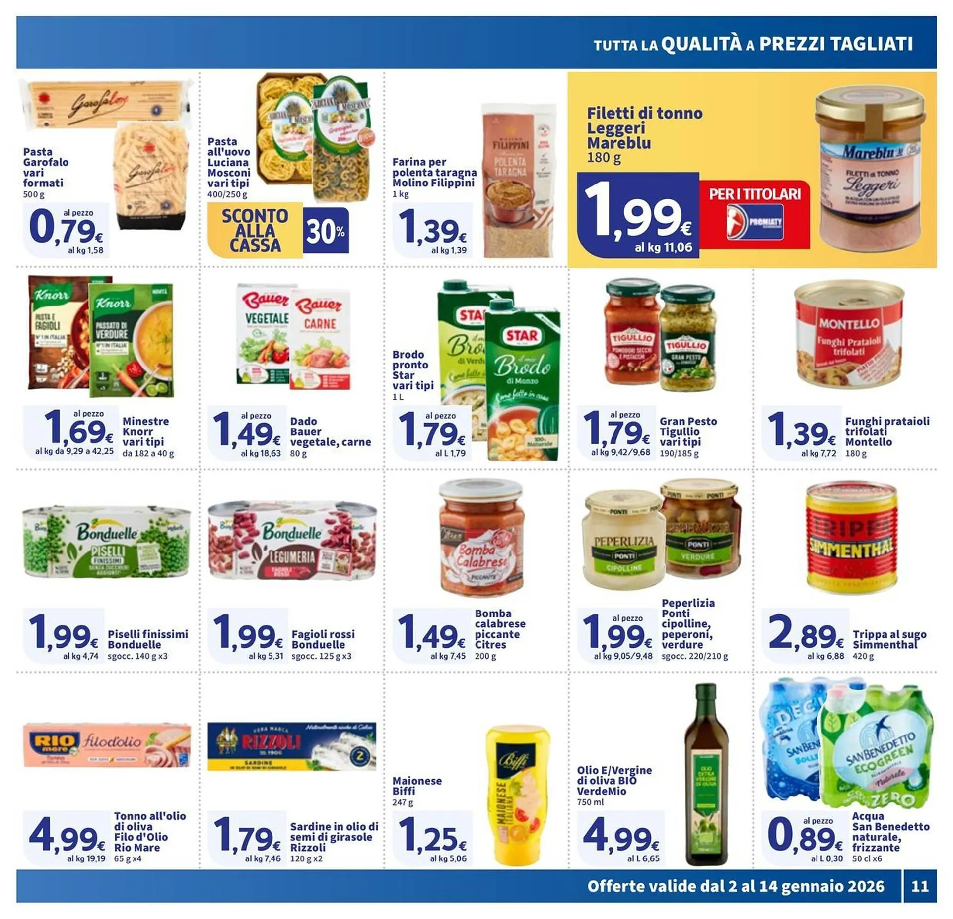 Volantino Sigma da 2 gennaio a 14 gennaio di 2026 - Pagina del volantino 11
