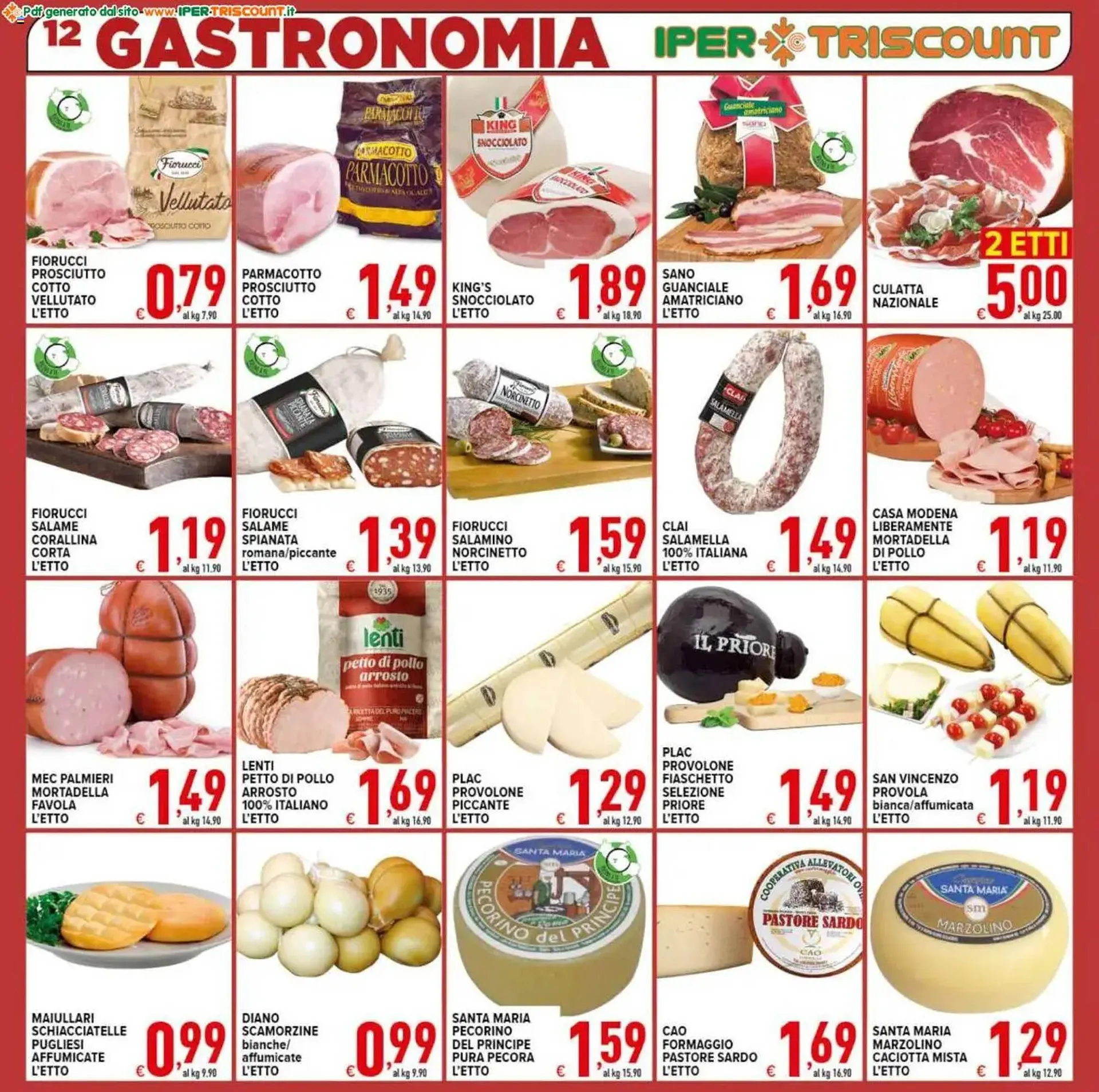 Volantino Iper Triscount da 16 luglio a 24 luglio di 2025 - Pagina del volantino 12
