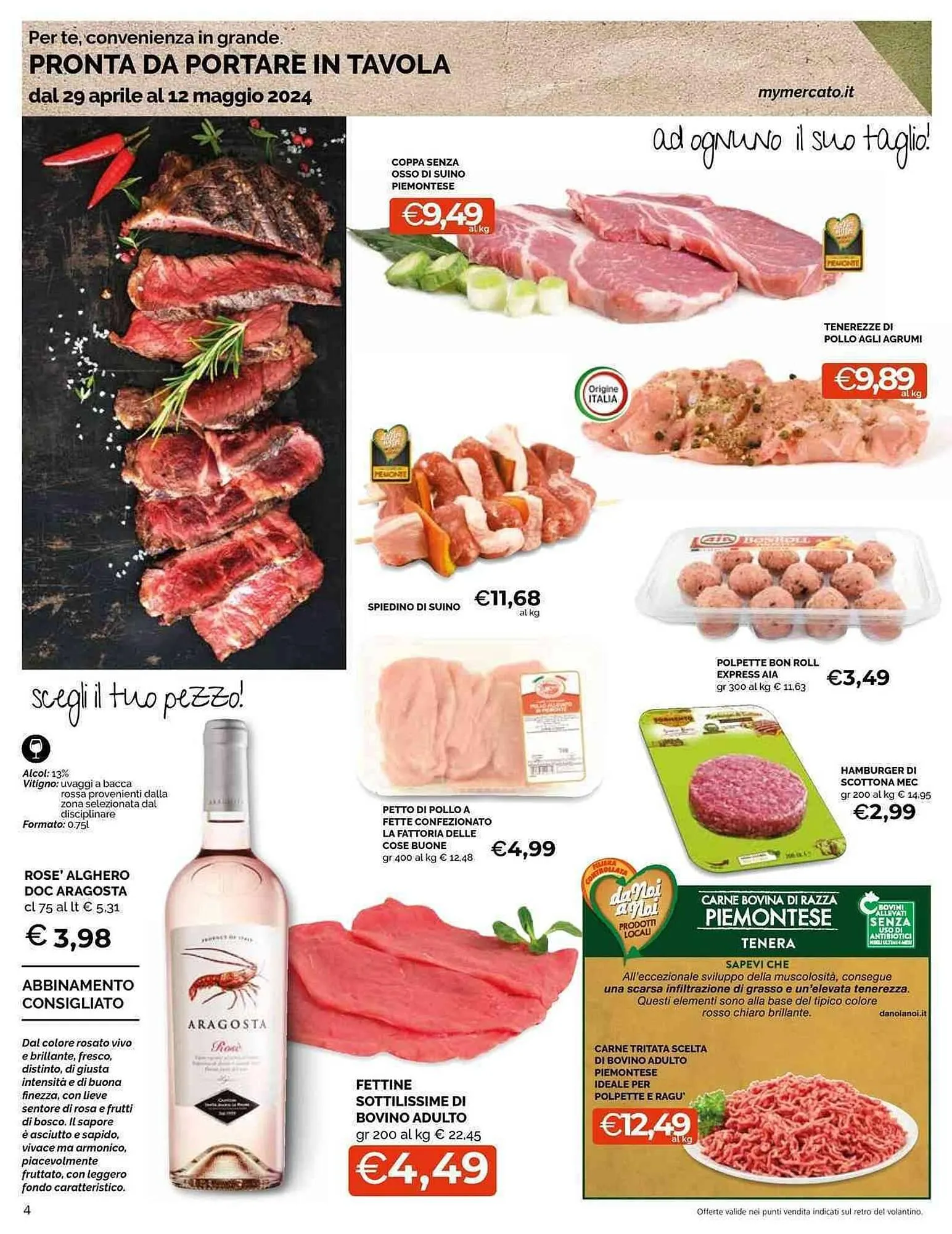 Volantino Mercatò Local da 29 aprile a 12 maggio di 2024 - Pagina del volantino 4