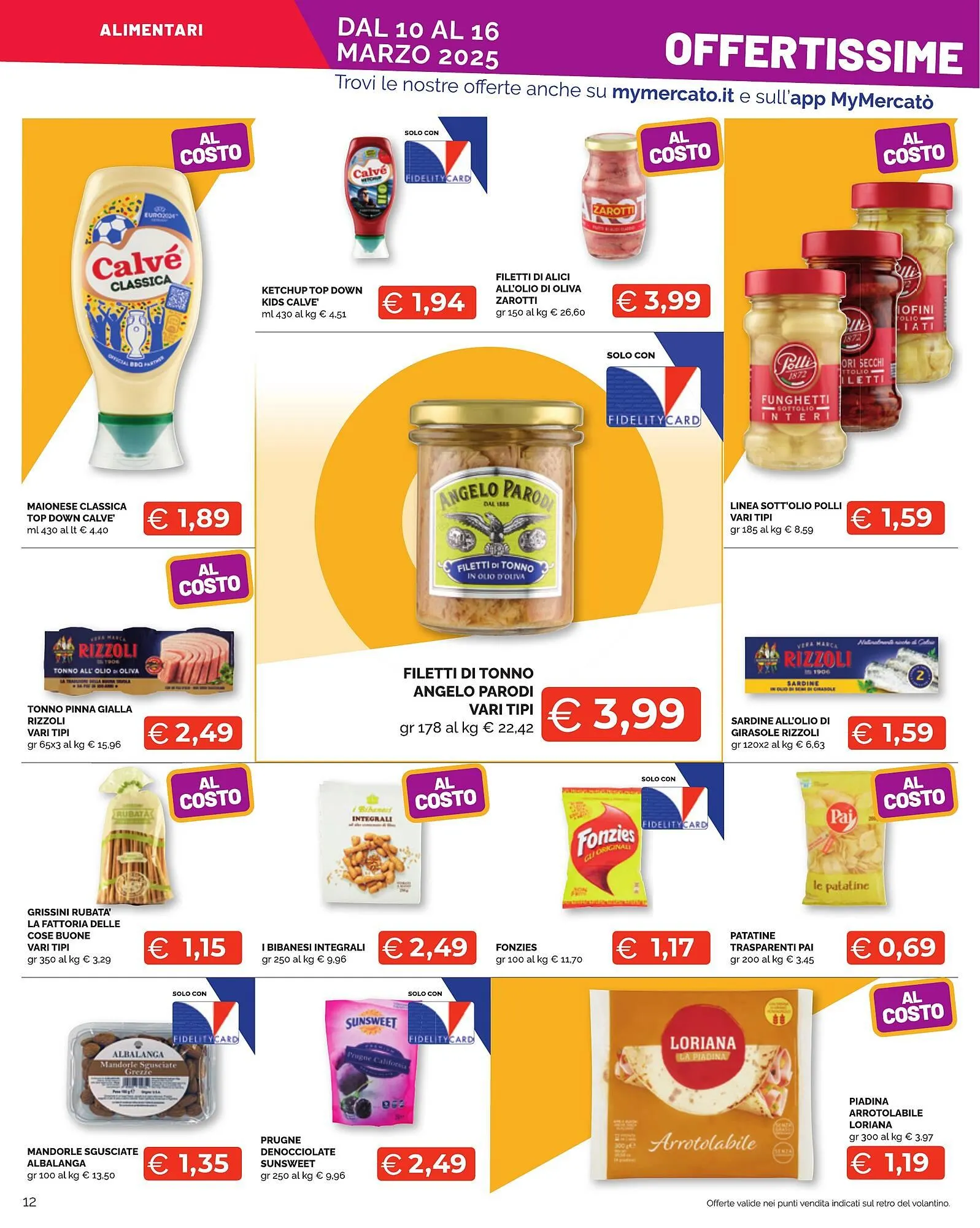 Volantino Mercatò Extra da 10 marzo a 16 marzo di 2025 - Pagina del volantino 12