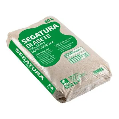 Segatura di legno d`abete 60 l