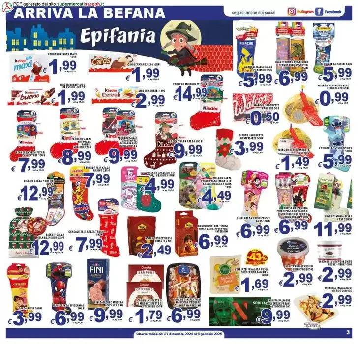 Buon anno da 27 dicembre a 6 gennaio di 2025 - Pagina del volantino 3