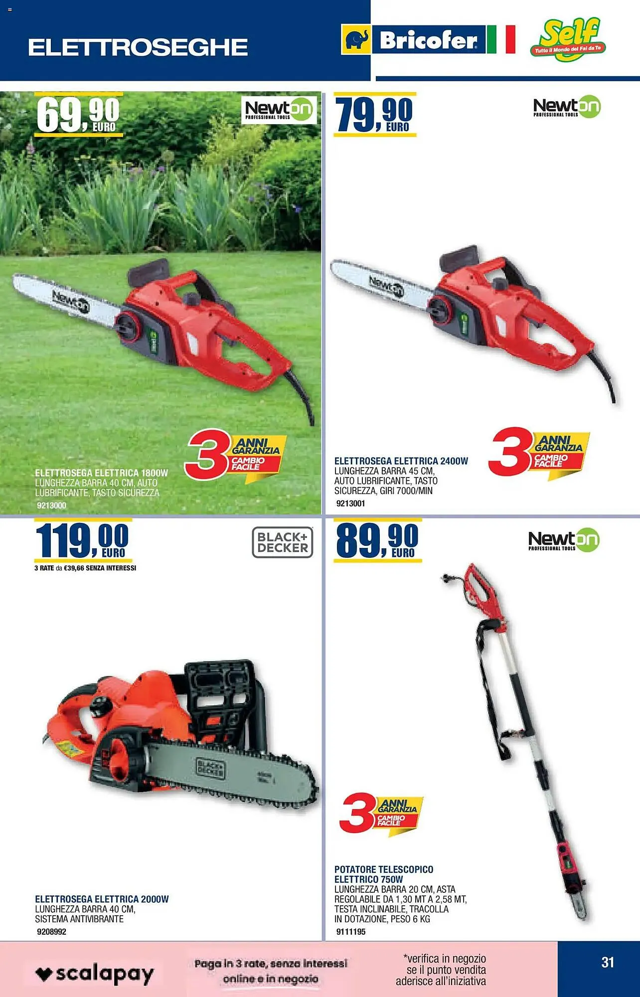 Volantino Bricofer da 22 ottobre a 28 febbraio di 2026 - Pagina del volantino 31