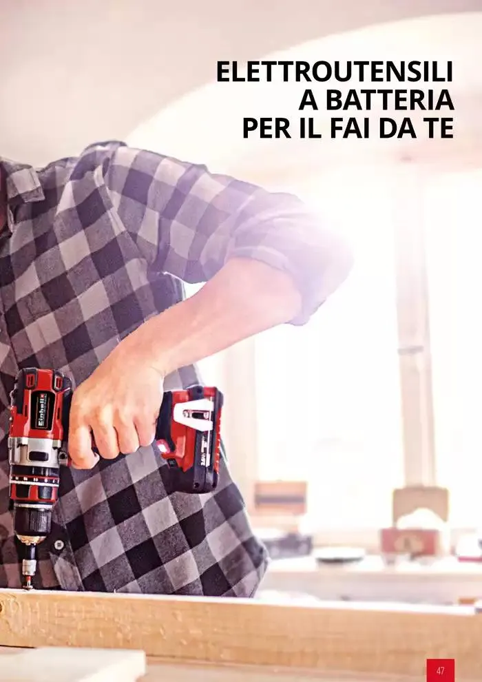 Elettroutensili 2025 da 11 febbraio a 31 dicembre di 2025 - Pagina del volantino 47
