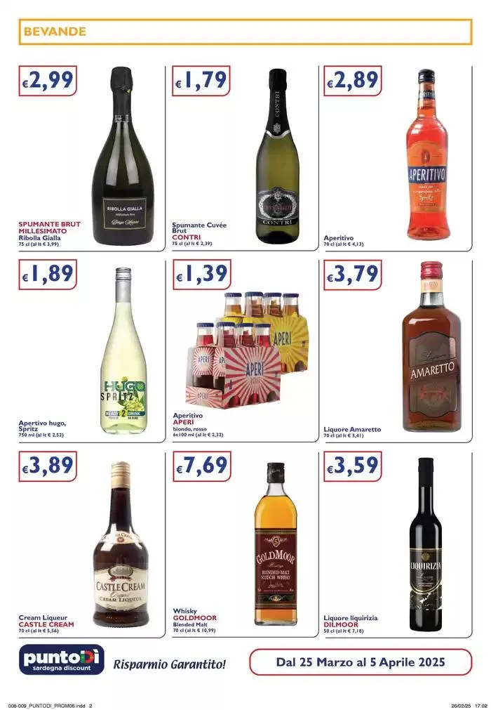 Il risparmio garantito! da 26 marzo a 5 aprile di 2025 - Pagina del volantino 9