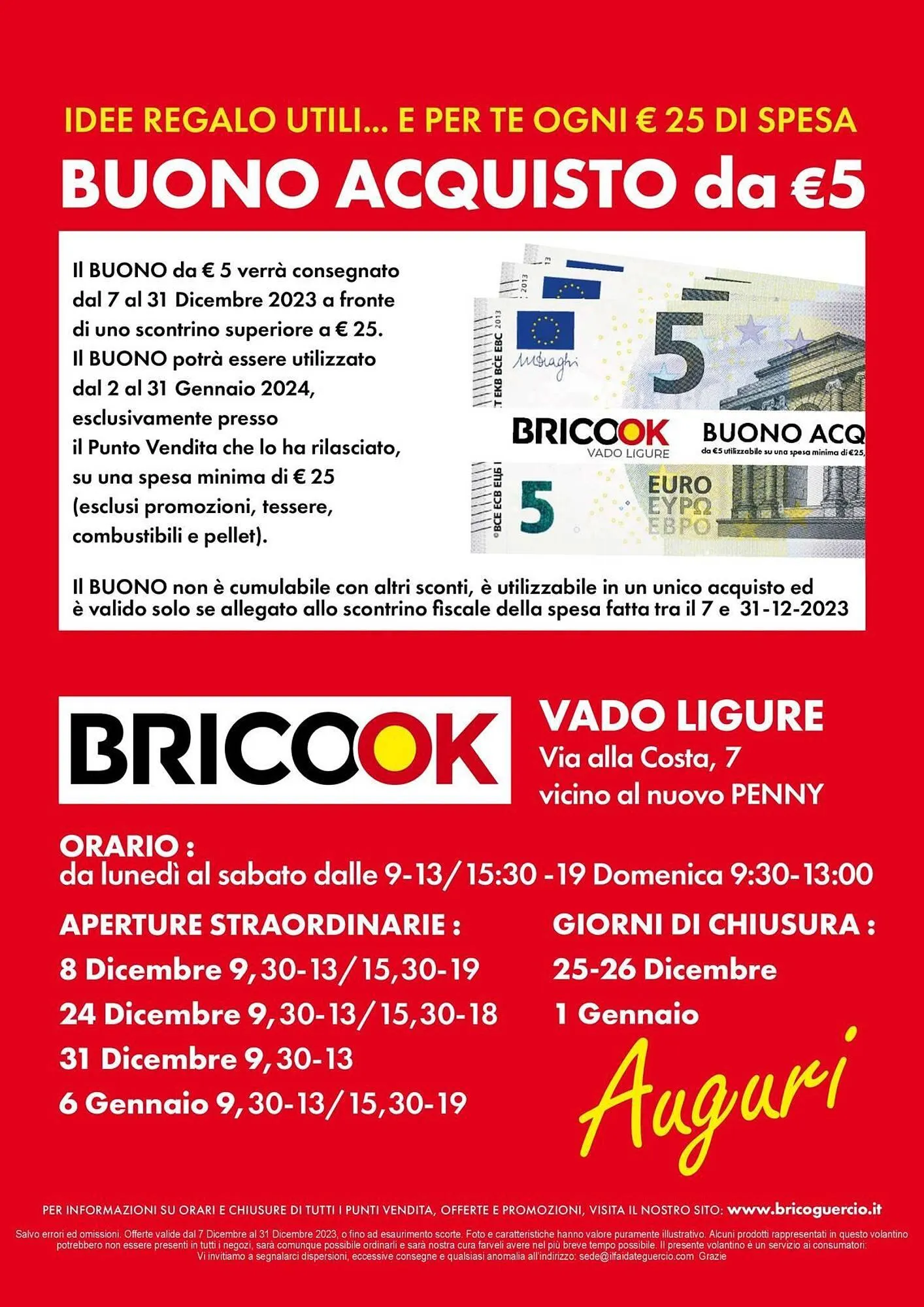 Volantino Brico OK da 7 dicembre a 31 dicembre di 2023 - Pagina del volantino 23