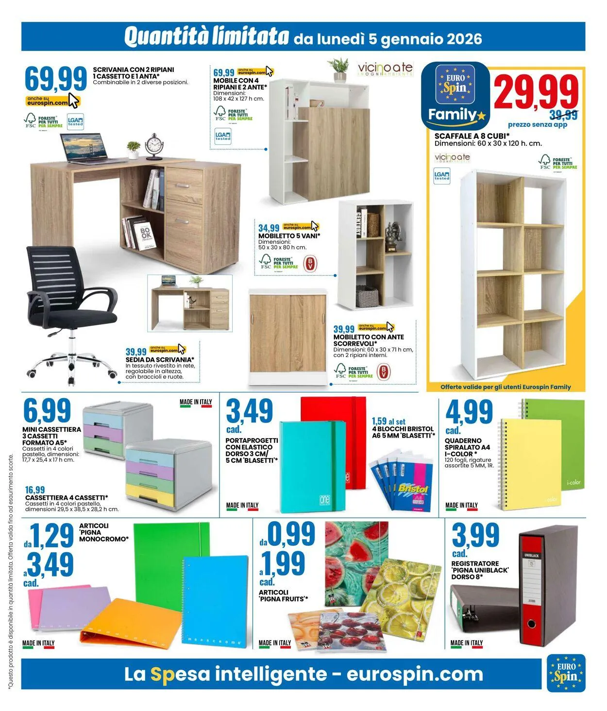 Eurospin da 5 gennaio a 12 gennaio di 2026 - Pagina del volantino 15