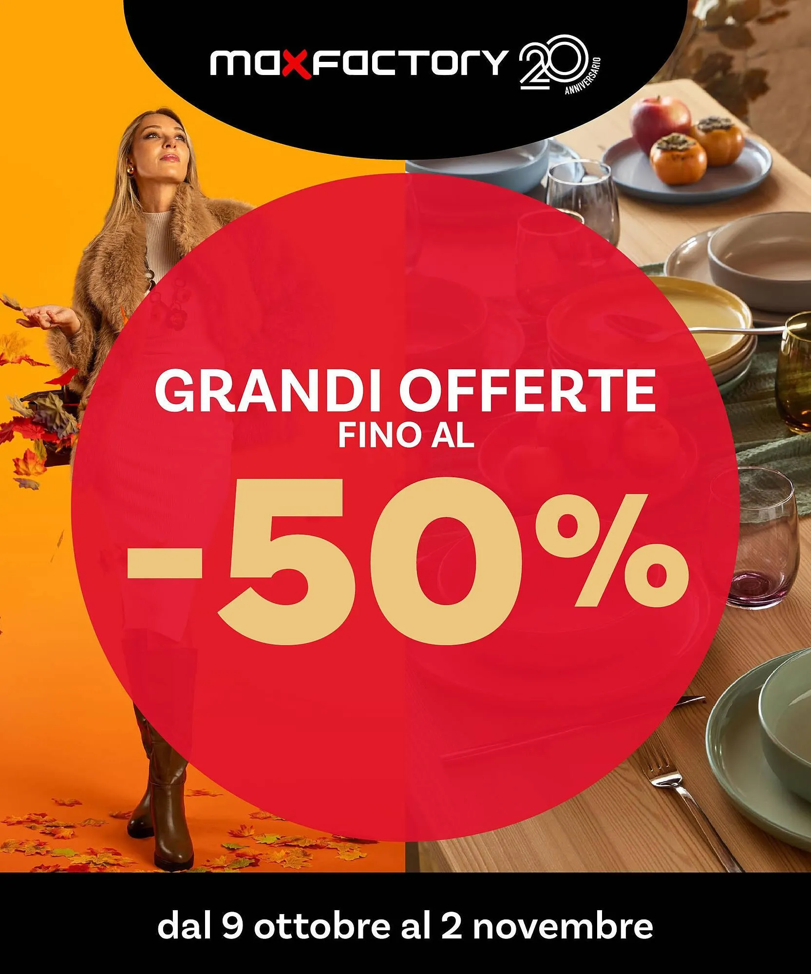 Volantino Max Factory da 8 ottobre a 2 novembre di 2025 - Pagina del volantino 1