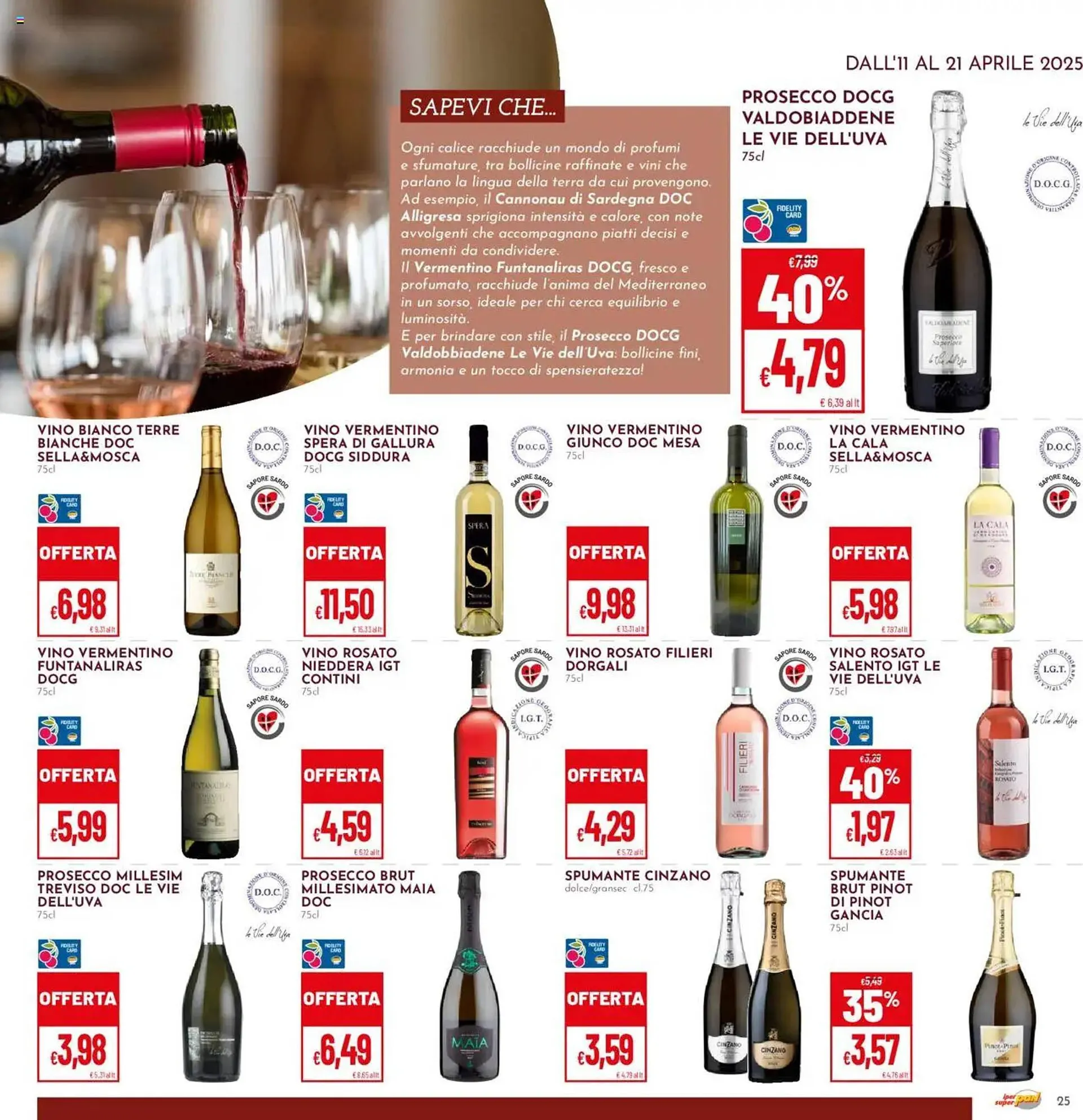 Volantino Pan da 11 aprile a 21 aprile di 2025 - Pagina del volantino 25