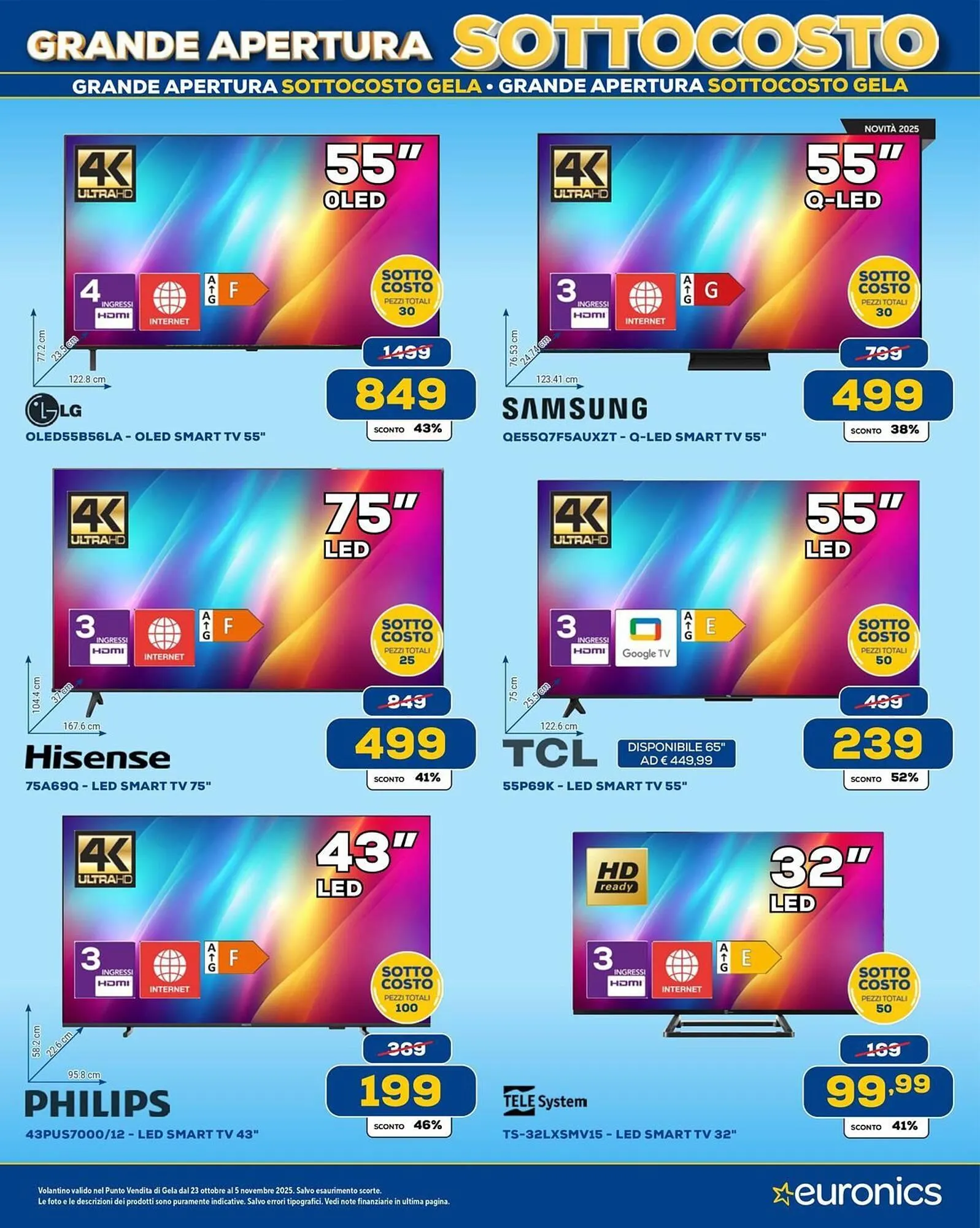 Volantino Euronics da 27 ottobre a 5 novembre di 2025 - Pagina del volantino 7