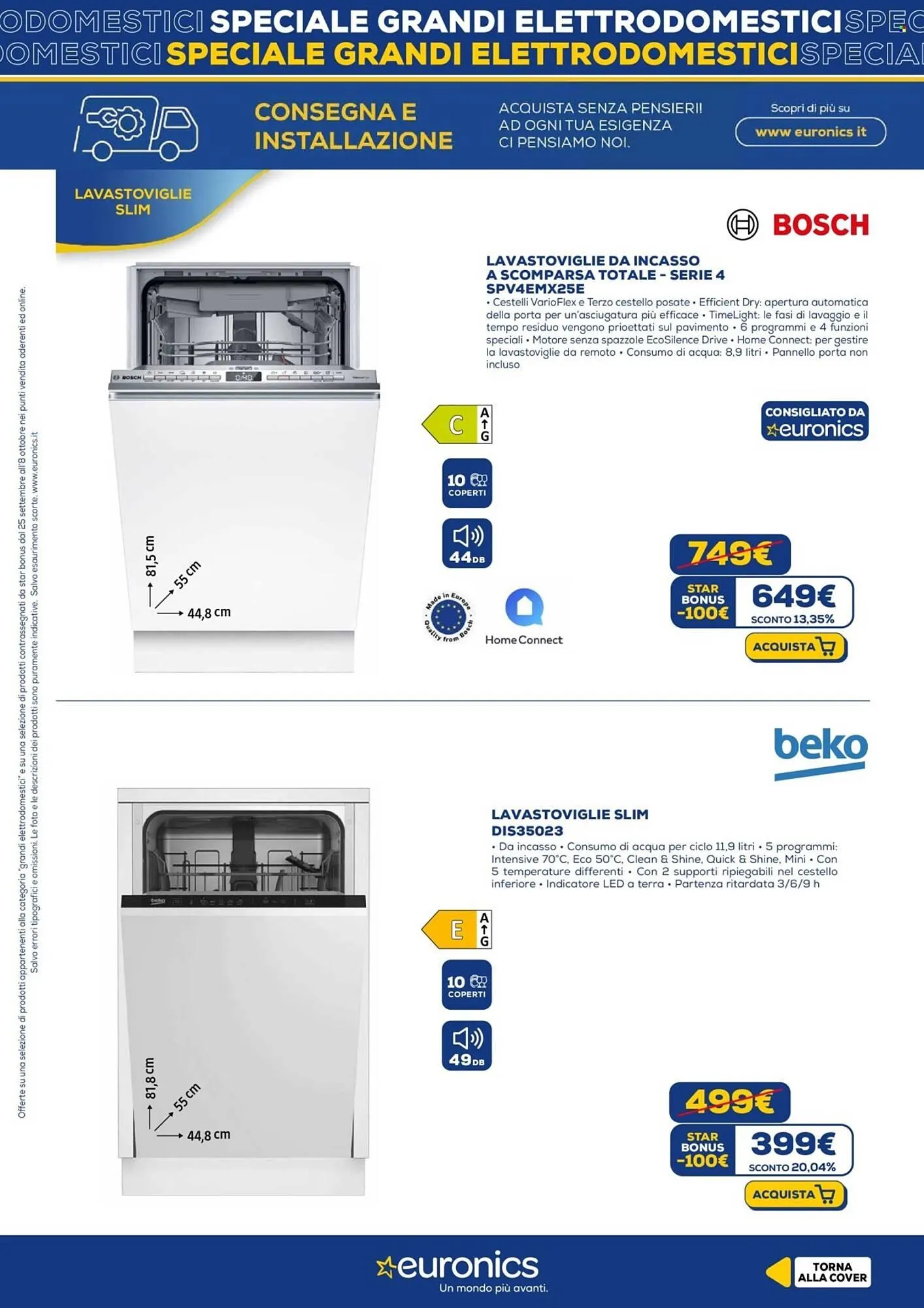 Volantino Euronics da 25 settembre a 8 ottobre di 2025 - Pagina del volantino 6