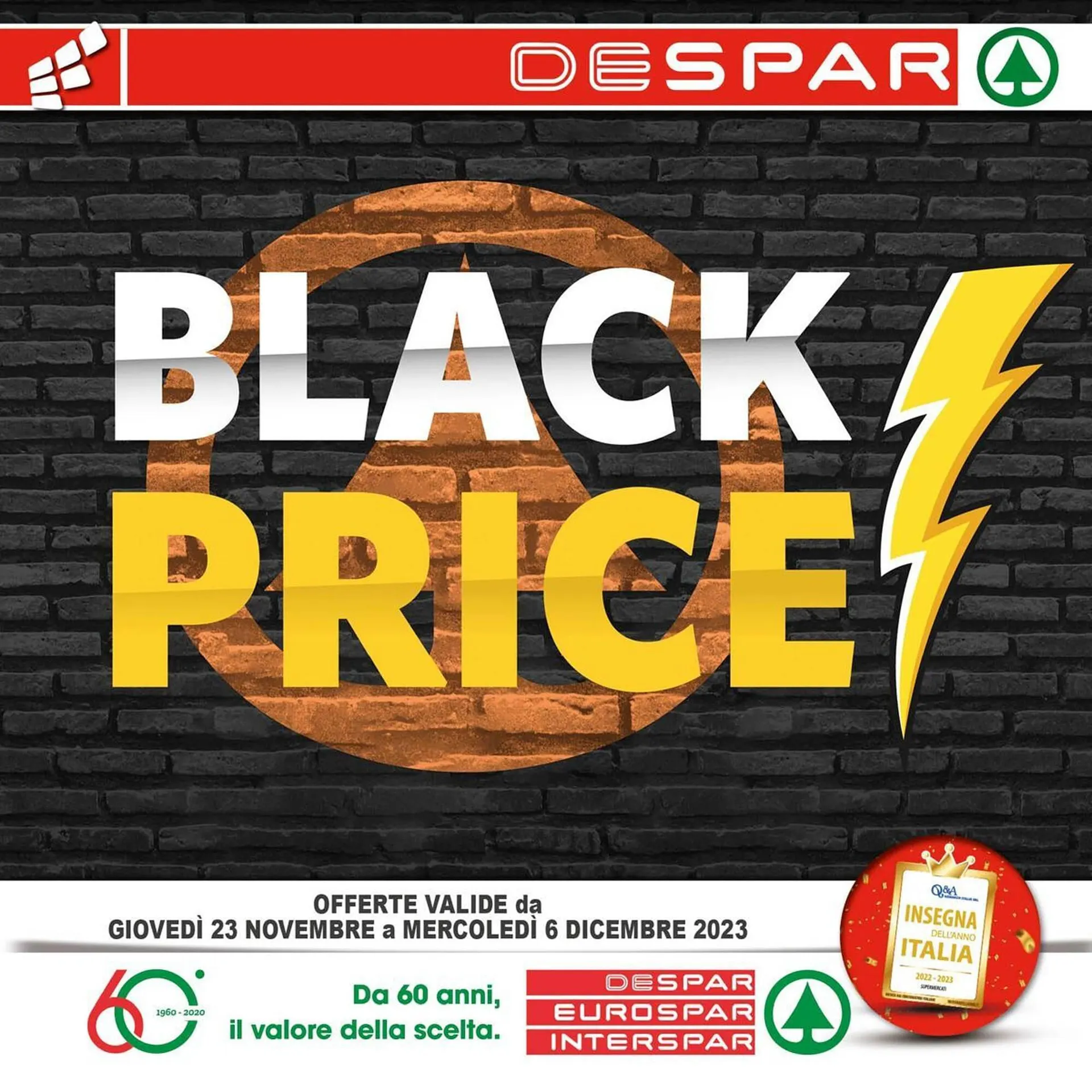 Volantino Despar da 23 novembre a 6 dicembre di 2023 - Pagina del volantino 1