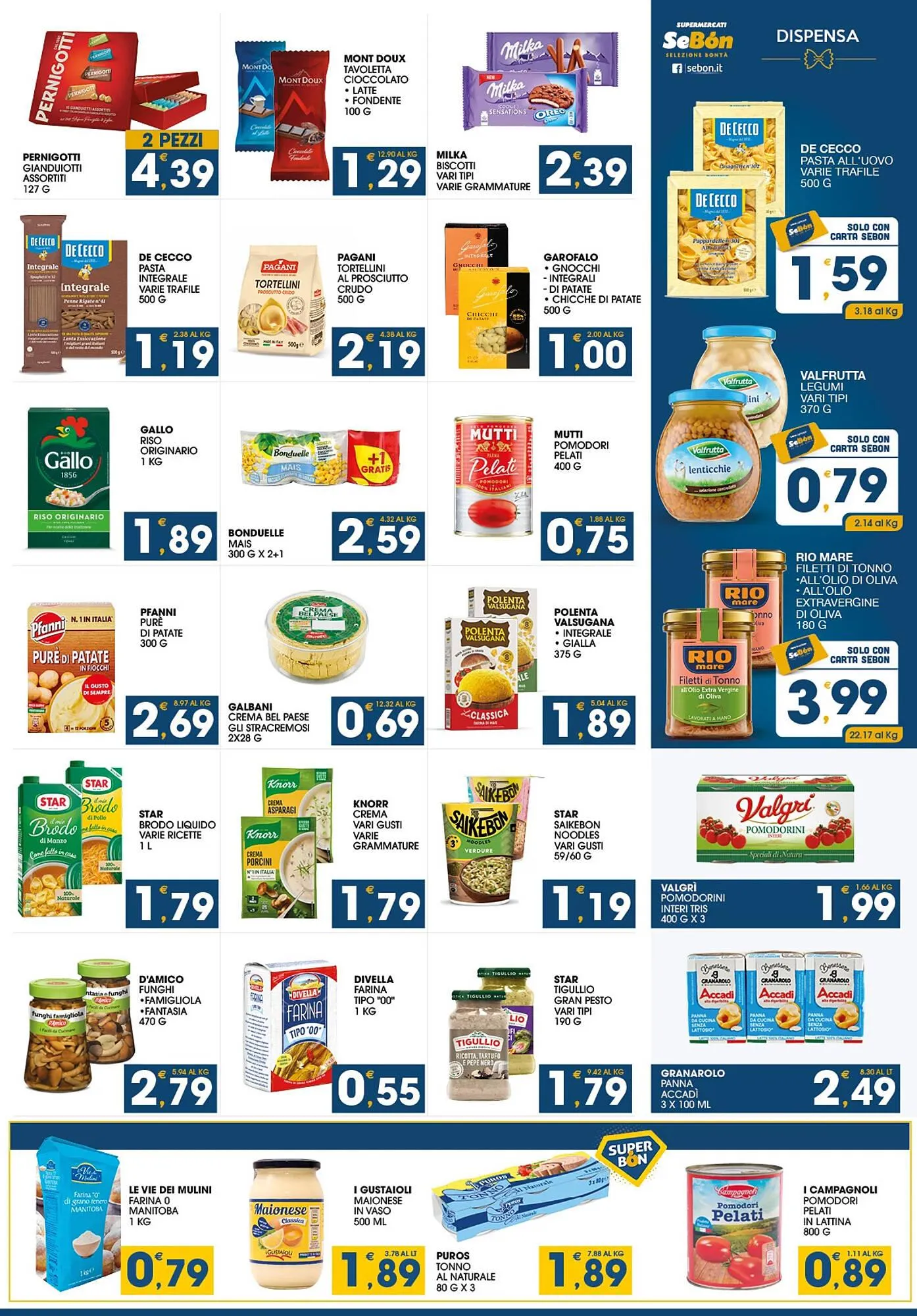 Volantino SeBón Supermercati da 20 febbraio a 1 marzo di 2026 - Pagina del volantino 9