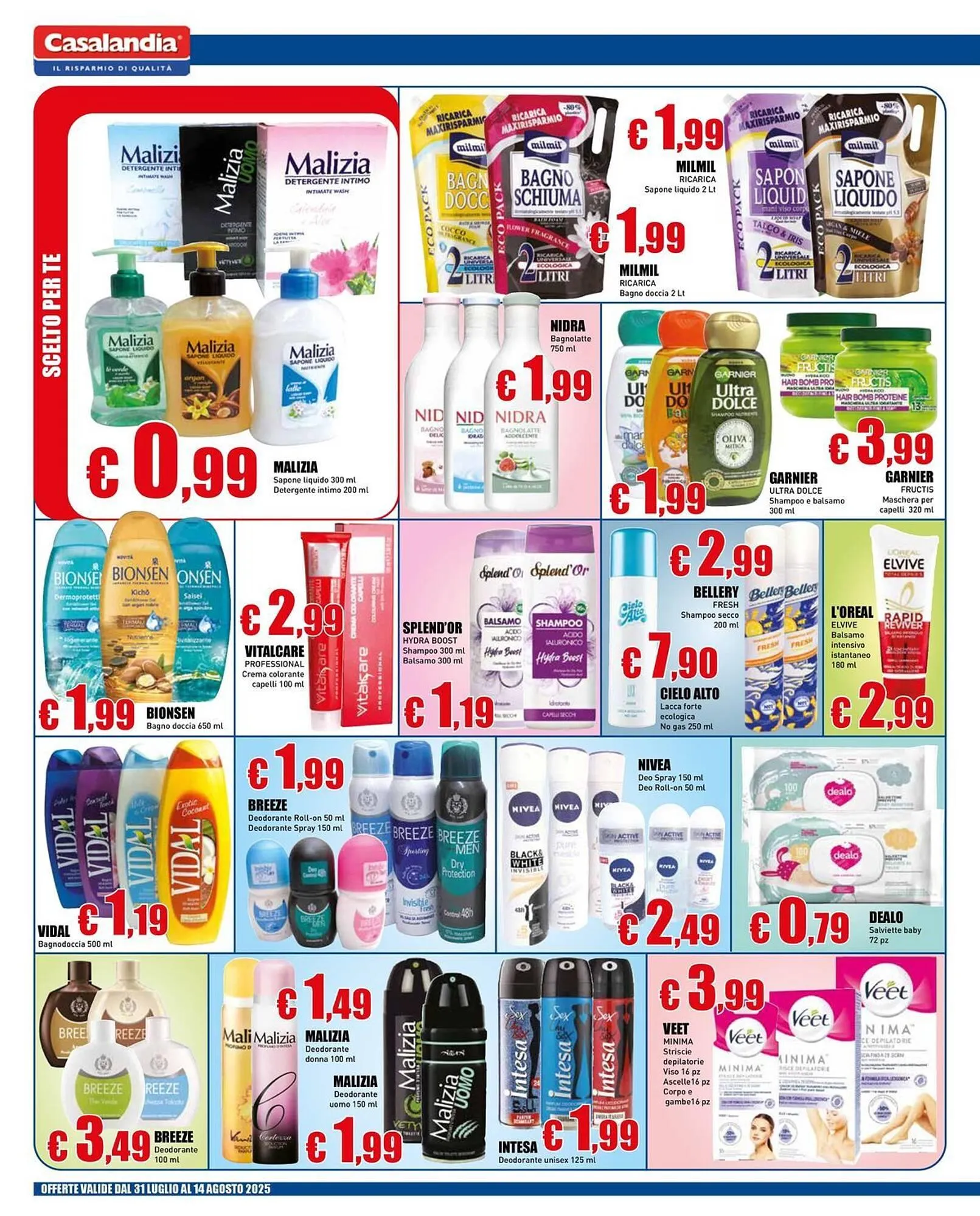 Volantino Casalandia da 31 luglio a 14 agosto di 2025 - Pagina del volantino 2