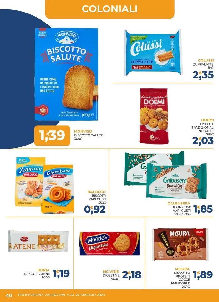 Offerte da 10 maggio a 22 maggio di 2024 - Pagina del volantino 40