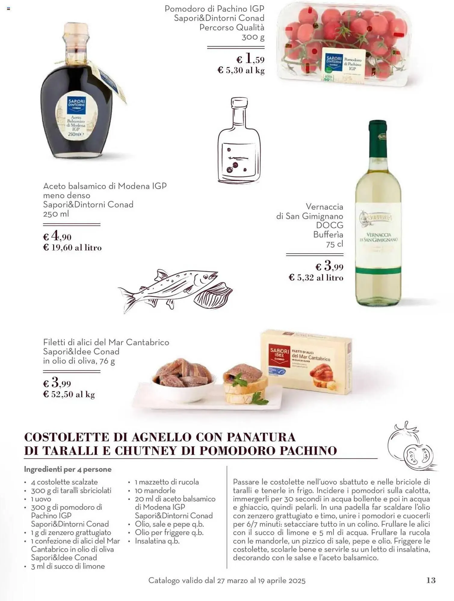 Volantino Conad da 27 marzo a 19 aprile di 2025 - Pagina del volantino 13