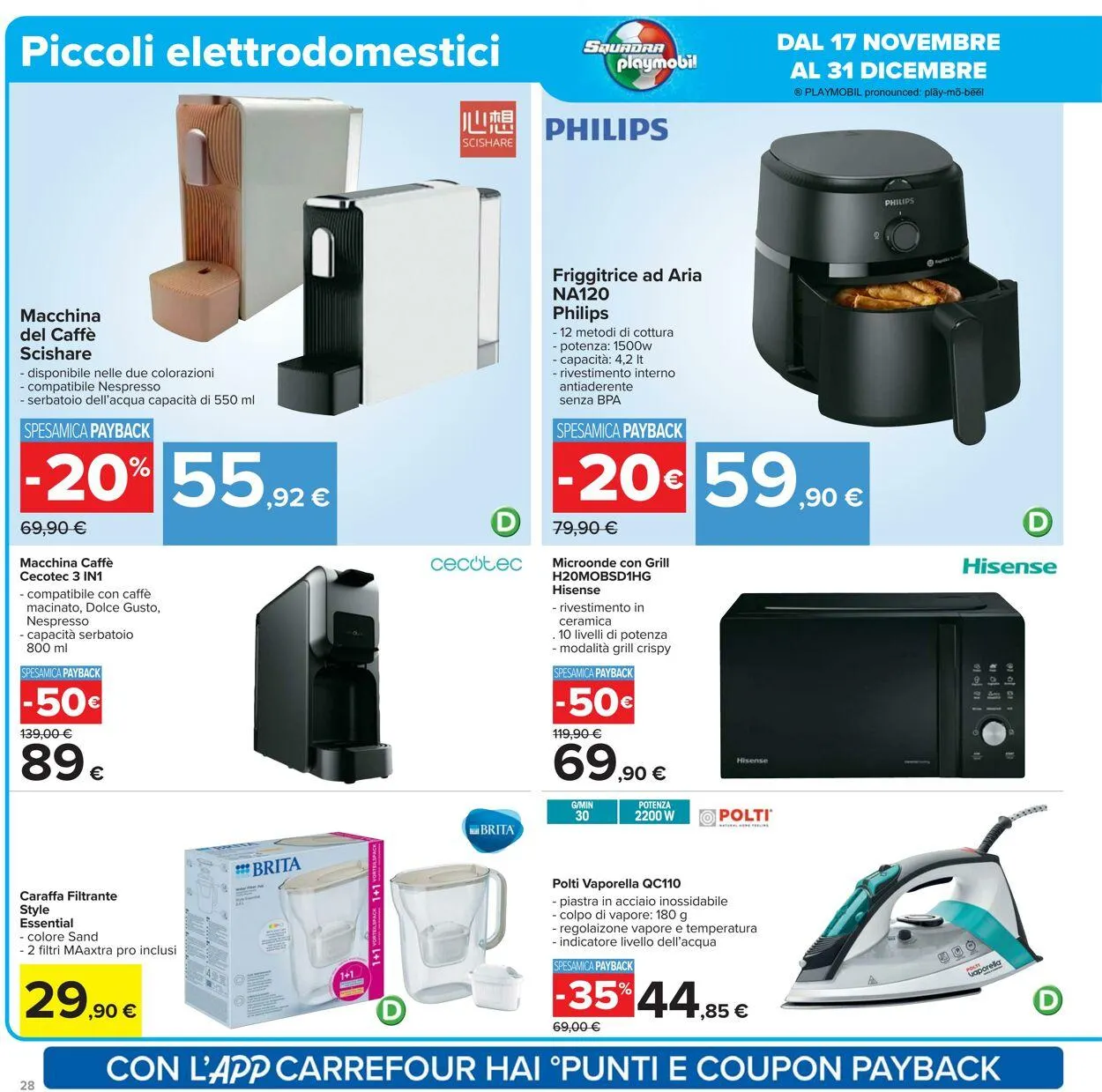 Carrefour Volantino attuale da 2 dicembre a 15 dicembre di 2025 - Pagina del volantino 28