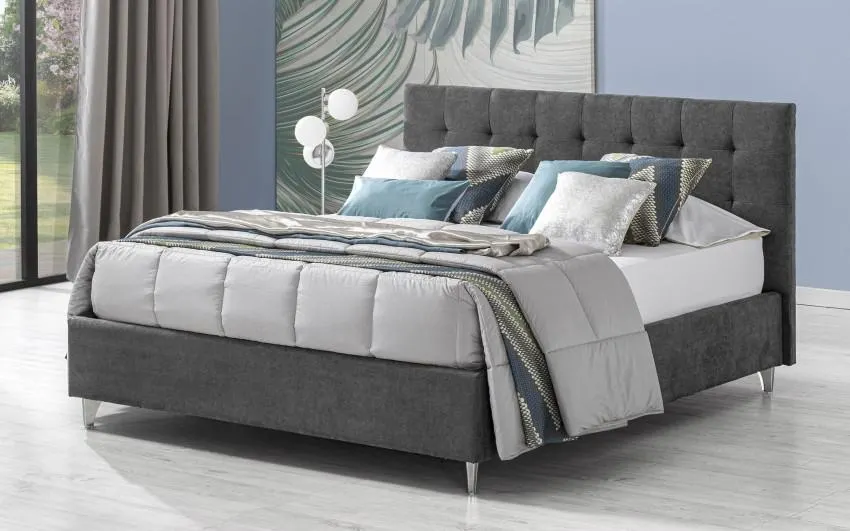 Letto matrimoniale con contenitore