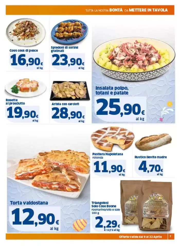 Buona Pasqua da 9 aprile a 22 aprile di 2025 - Pagina del volantino 7