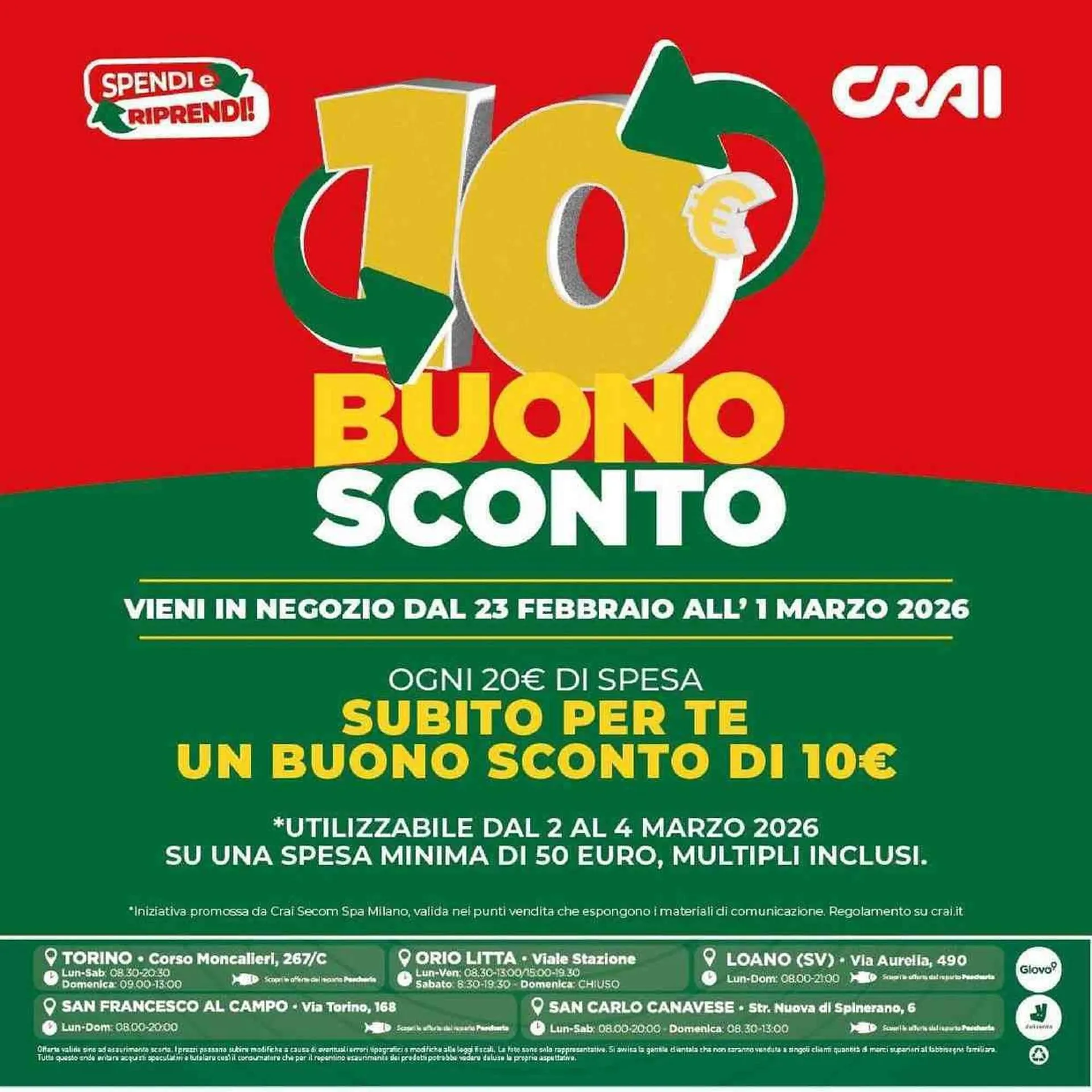 Volantino Crai da 19 febbraio a 1 marzo di 2026 - Pagina del volantino 24