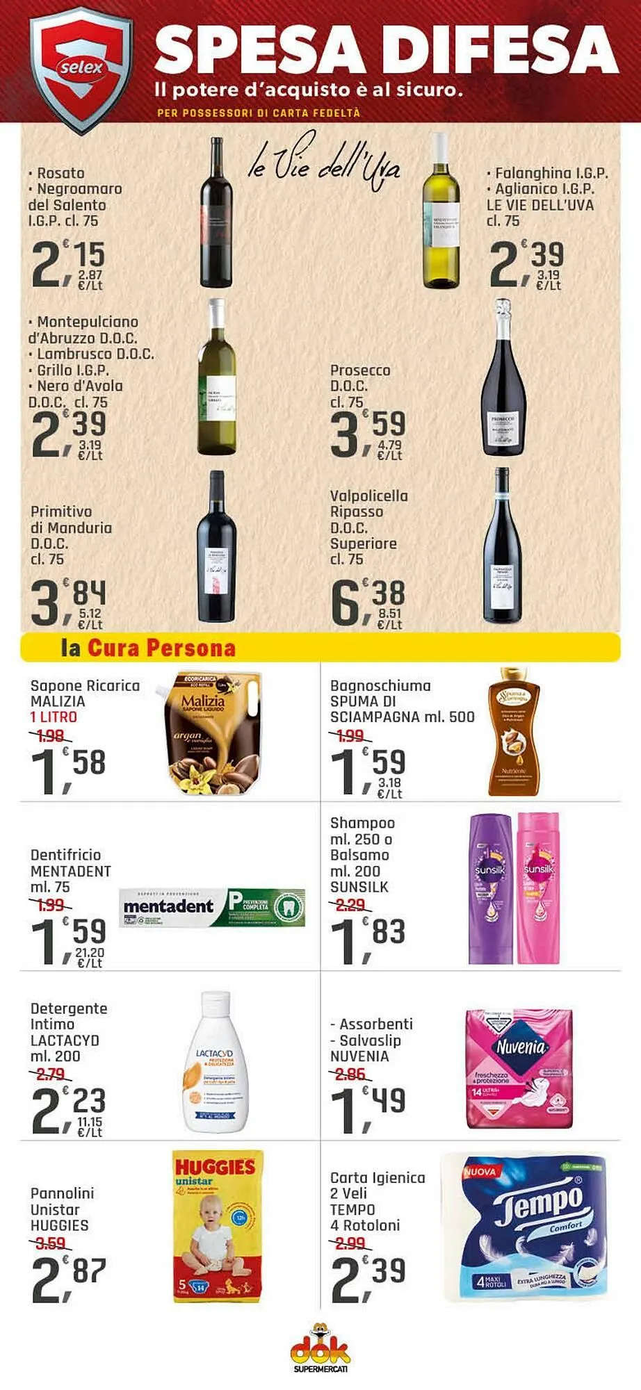 Volantino Supermercati Dok da 24 gennaio a 8 febbraio di 2025 - Pagina del volantino 12