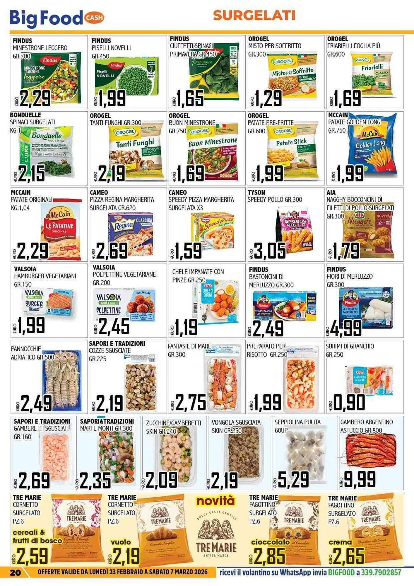 Volantino Big Food da 23 febbraio a 7 marzo di 2026 - Pagina del volantino 20