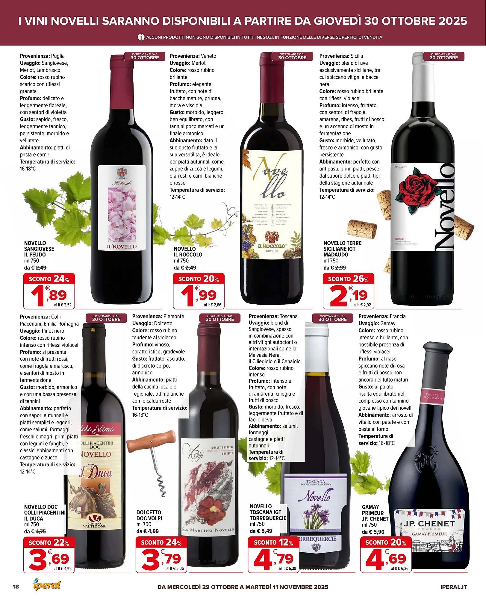 Volantino Iperal da 29 ottobre a 11 novembre di 2025 - Pagina del volantino 18