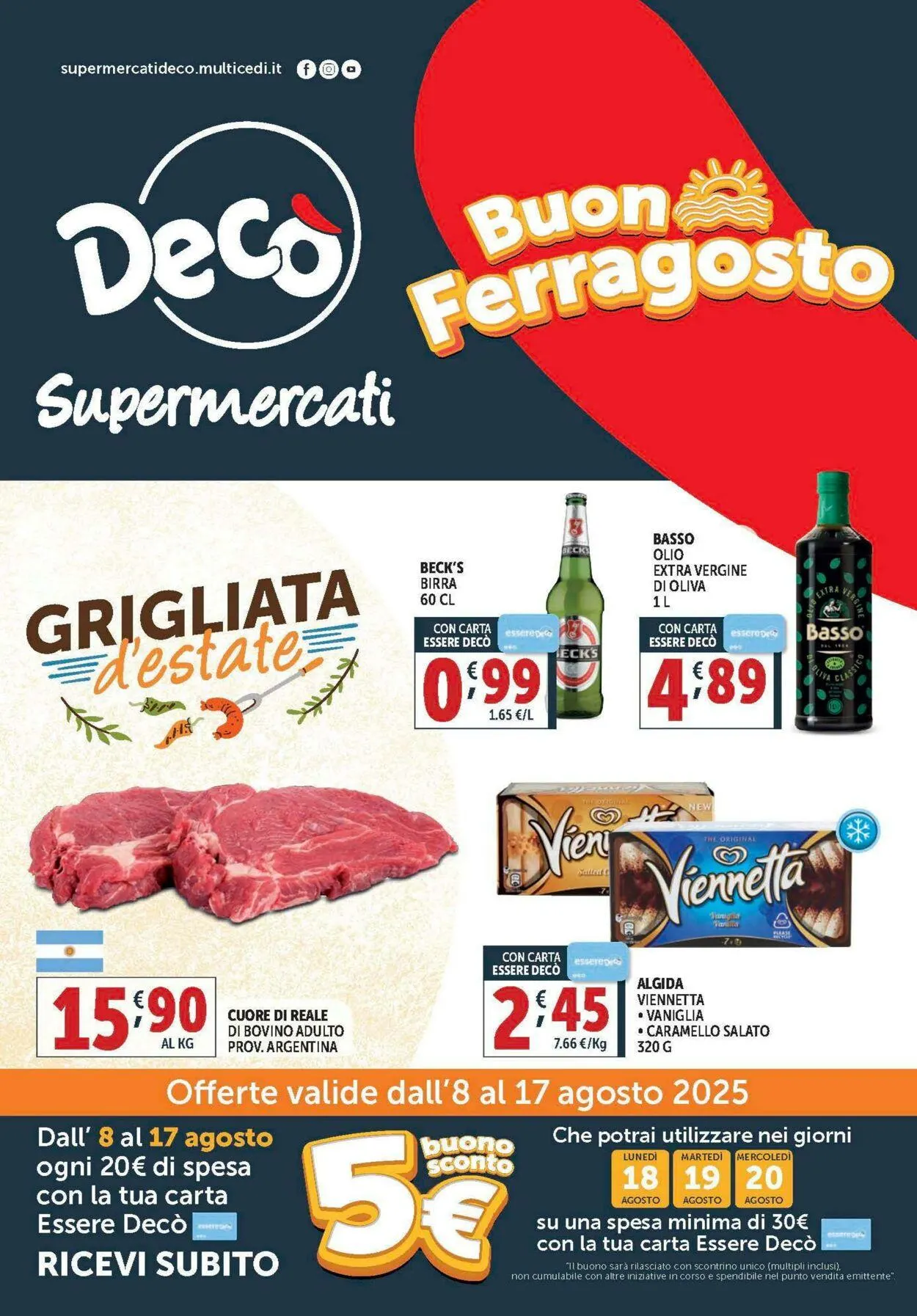 Deco Volantino attuale da 14 agosto a 28 agosto di 2025 - Pagina del volantino 1