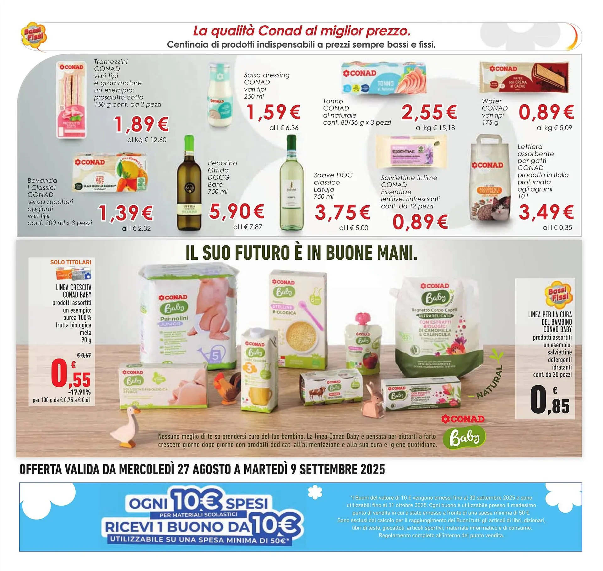 Volantino Conad da 27 agosto a 9 settembre di 2025 - Pagina del volantino 15