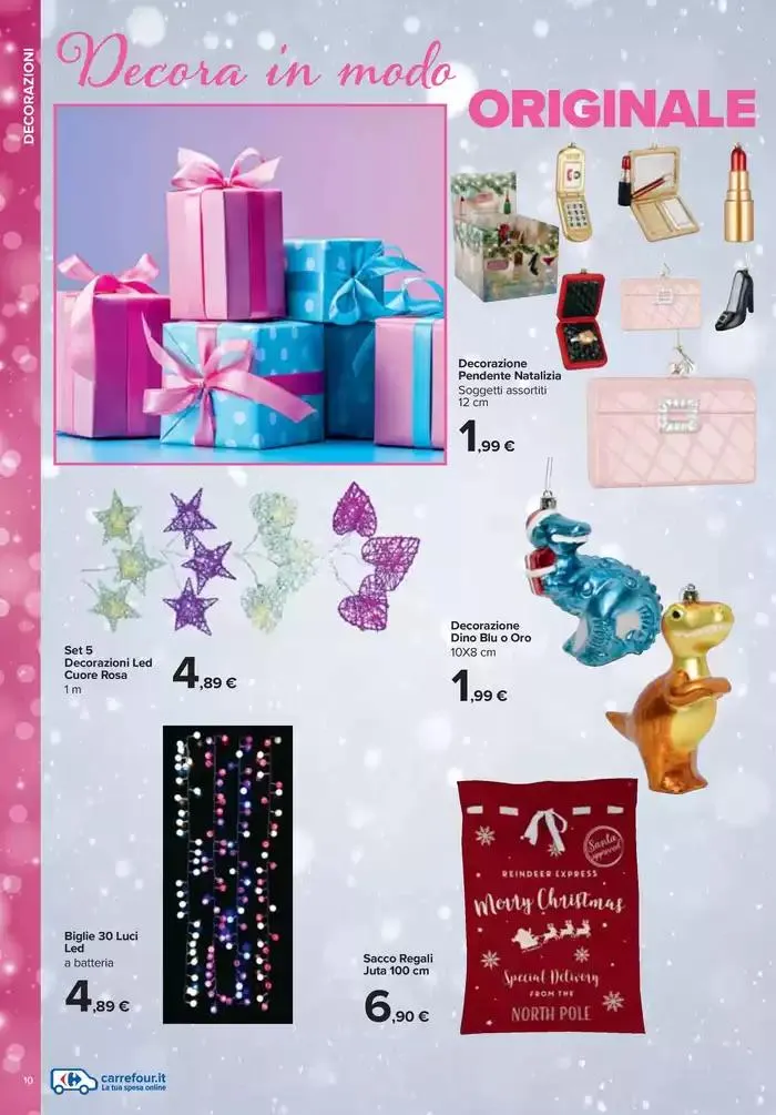 Catalogo addobbi e decori da 5 novembre a 24 dicembre di 2024 - Pagina del volantino 10