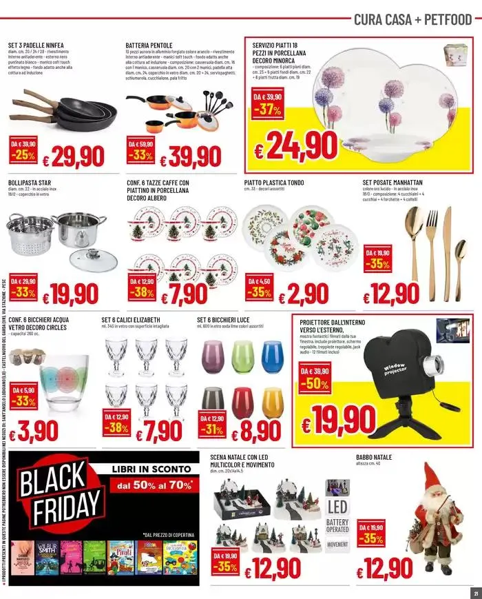 BLACK FRIDAY da 14 novembre a 27 novembre di 2024 - Pagina del volantino 21