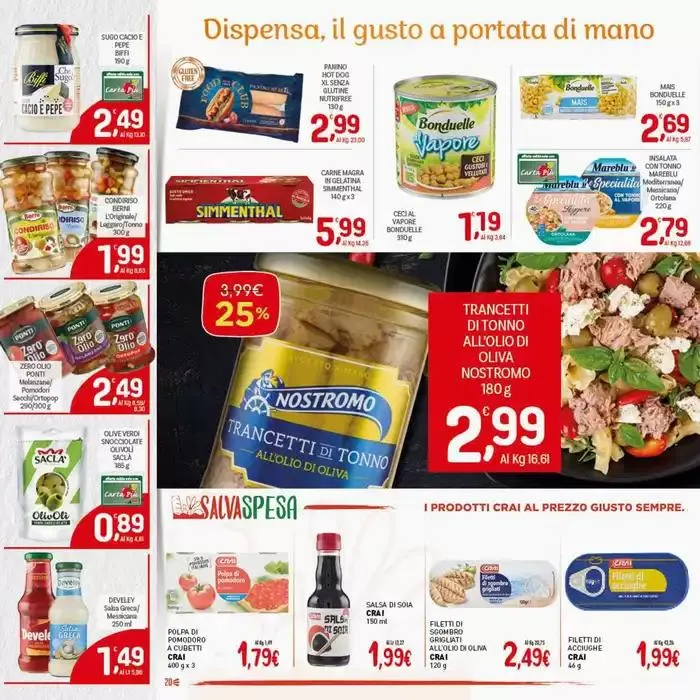 Sconti fino al 50% da 22 aprile a 1 maggio di 2025 - Pagina del volantino 20