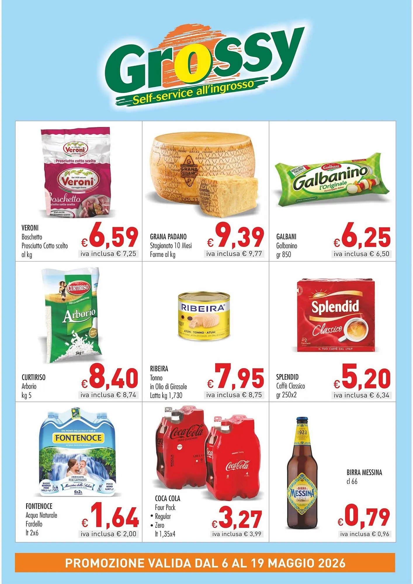 Volantino Cash & Carry Grossy da 6 maggio a 19 maggio di 2026 - Pagina del volantino 1