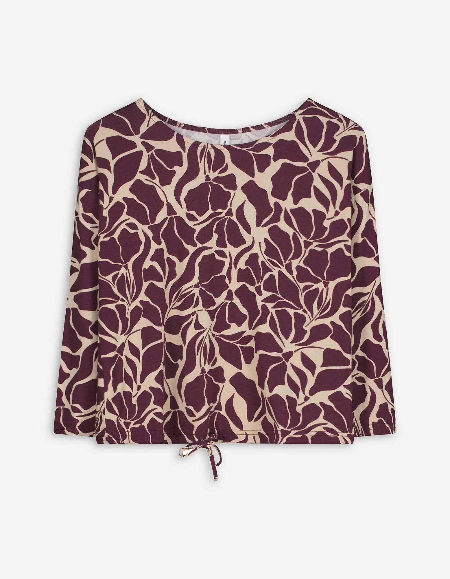 Maglia - Con nodi - beige