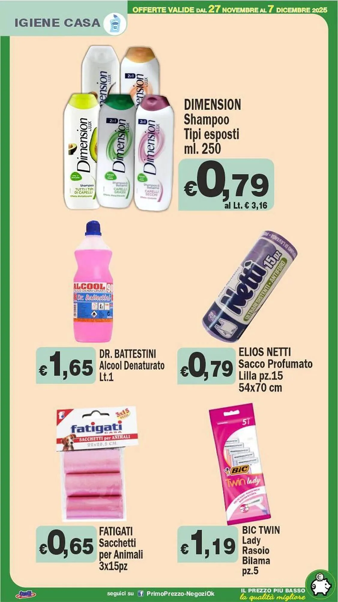 Volantino Primo Prezzo da 27 novembre a 7 dicembre di 2025 - Pagina del volantino 13