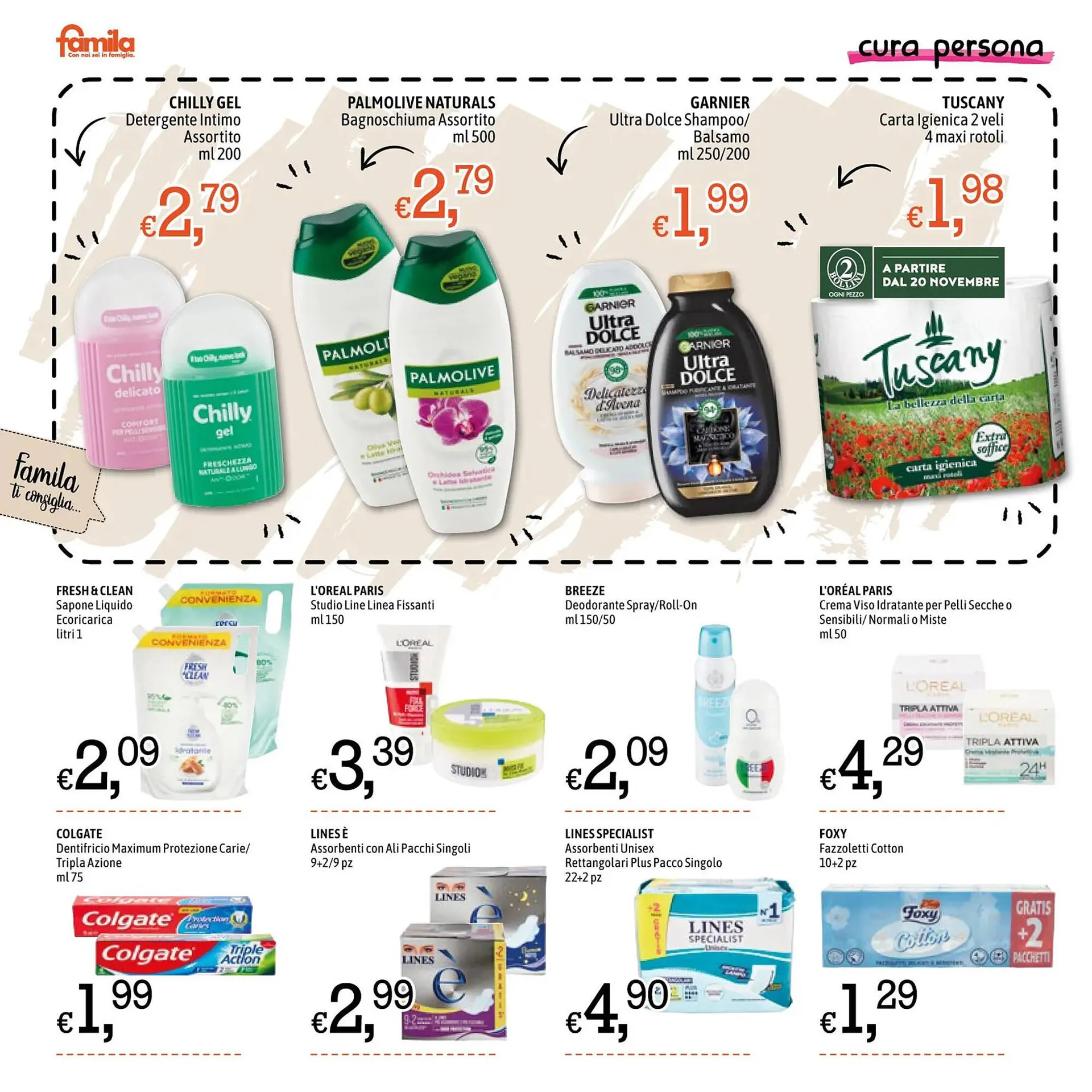 Volantino Famila da 16 novembre a 29 novembre di 2023 - Pagina del volantino 20