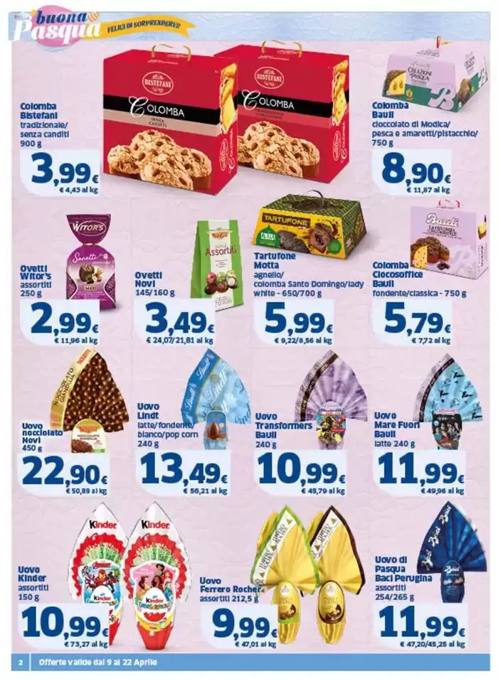 Buona Pasqua da 9 aprile a 22 aprile di 2025 - Pagina del volantino 2