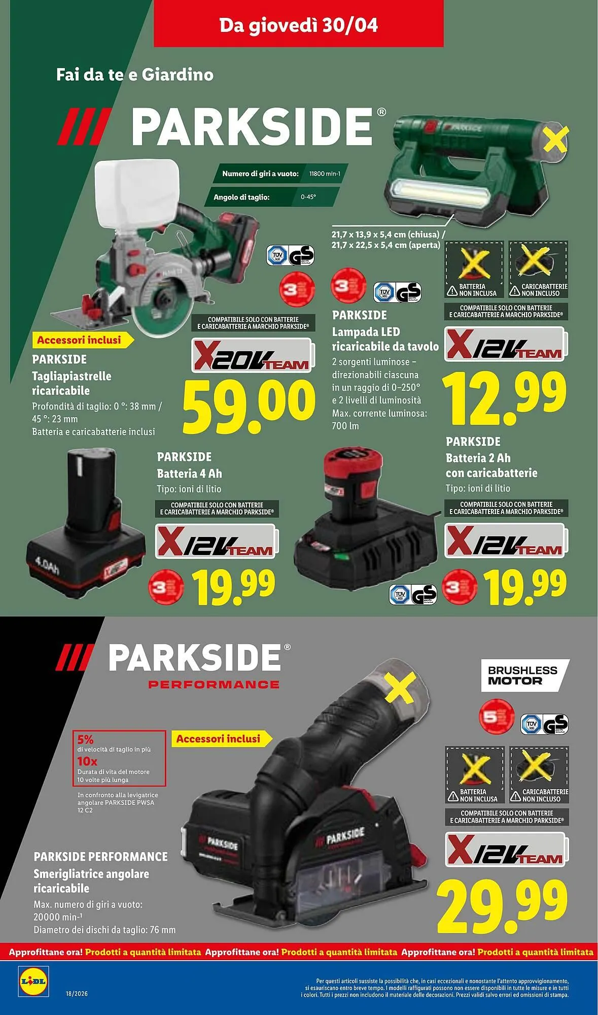 Volantino Lidl da 30 aprile a 6 maggio di 2026 - Pagina del volantino 24