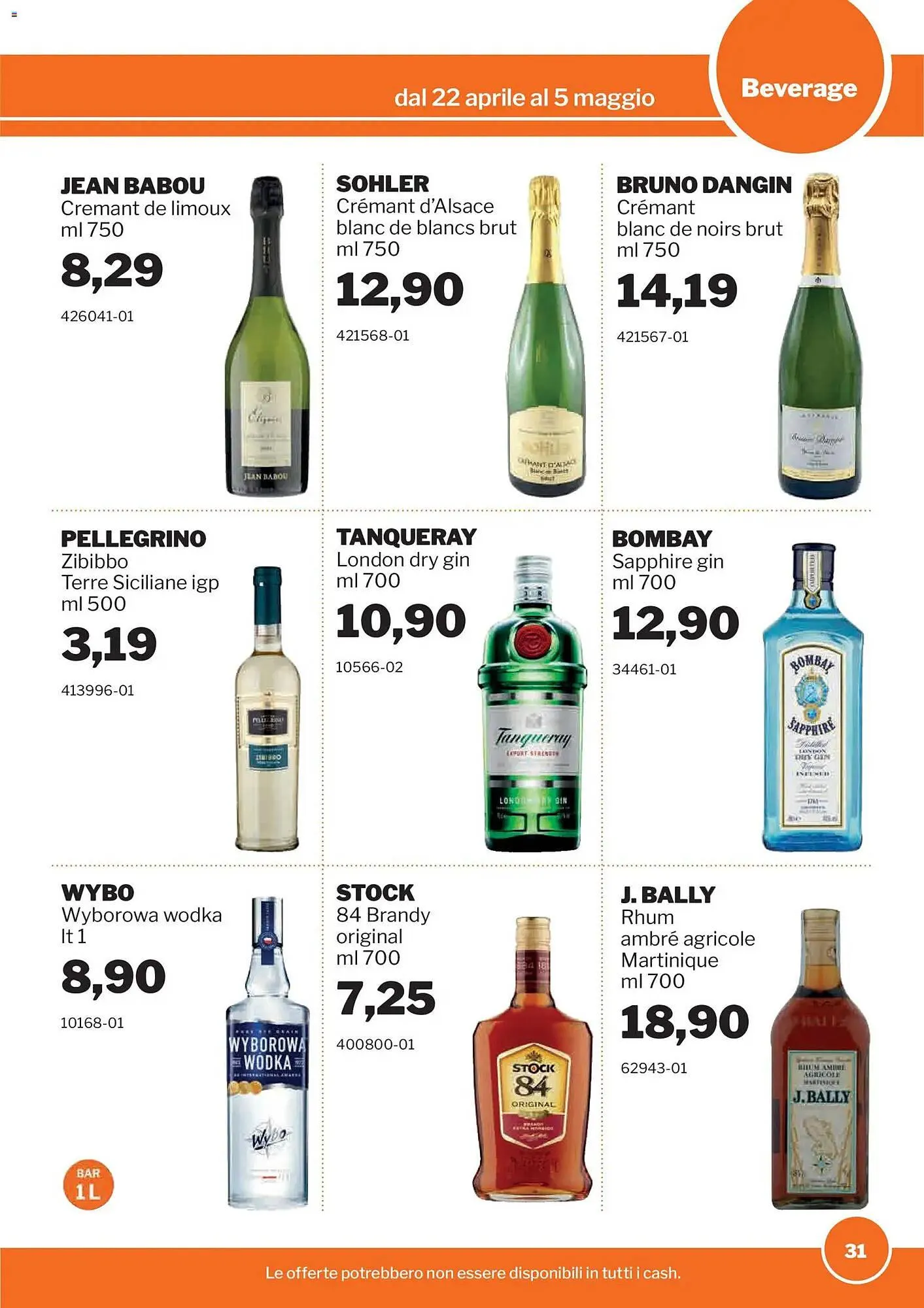 Volantino GrosMarket da 22 aprile a 5 maggio di 2026 - Pagina del volantino 31